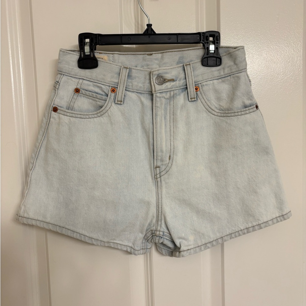 Levi's Light Blue Jean Shorts - Size 24